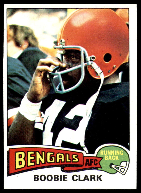 1975 Topps #491 Boobie Clark VG  RC Rookie Cincinnati Bengals 