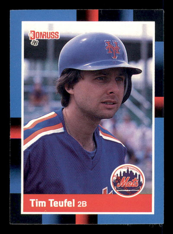 1988 Donruss #648 Tim Teufel NM-MT SP New York Mets 