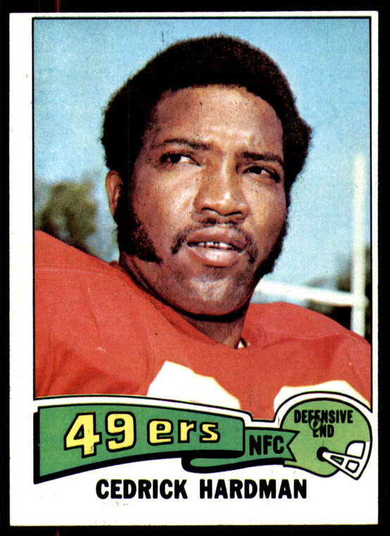 1975 Topps #511 Cedrick Hardman VG  San Francisco 49ers 