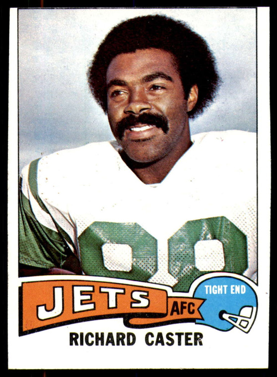 1975 Topps #515 Richard Caster VG  New York Jets 