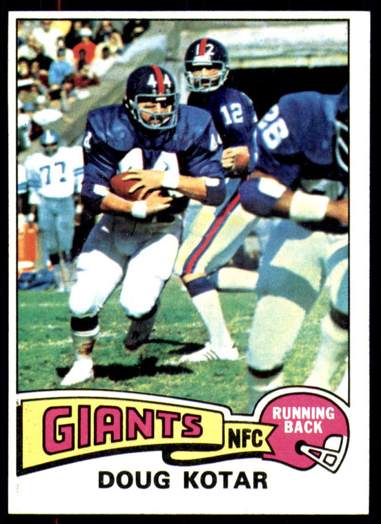 1975 Topps #516 Doug Kotar VG  RC Rookie New York Giants 