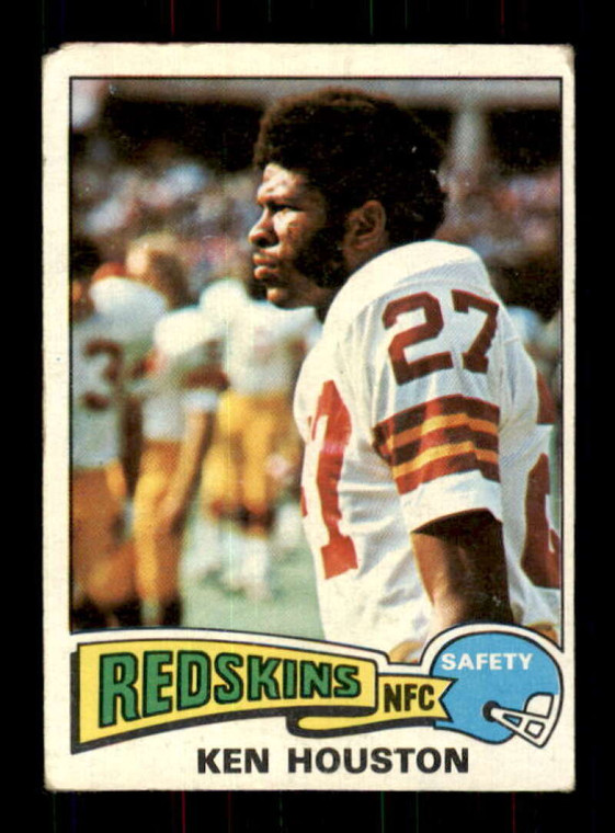 1975 Topps #519 Ken Houston VG  Washington Redskins 