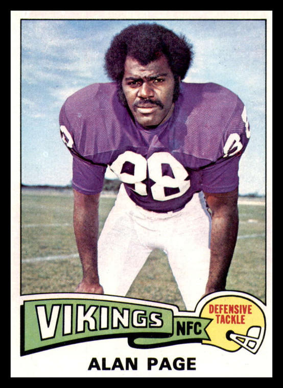 1975 Topps #520 Alan Page VG  Minnesota Vikings 
