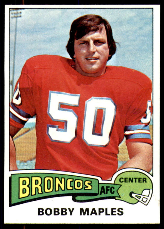 1975 Topps #523 Bobby Maples VG  Denver Broncos 