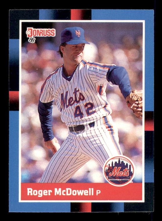 1988 Donruss #651 Roger McDowell NM-MT SP New York Mets 