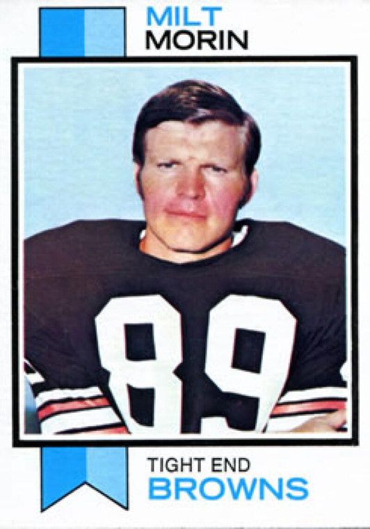 1973 Topps #26 Milt Morin VG Cleveland Browns 