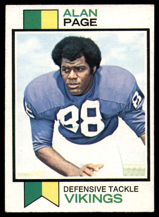 1973 Topps #30 Alan Page VG Minnesota Vikings 
