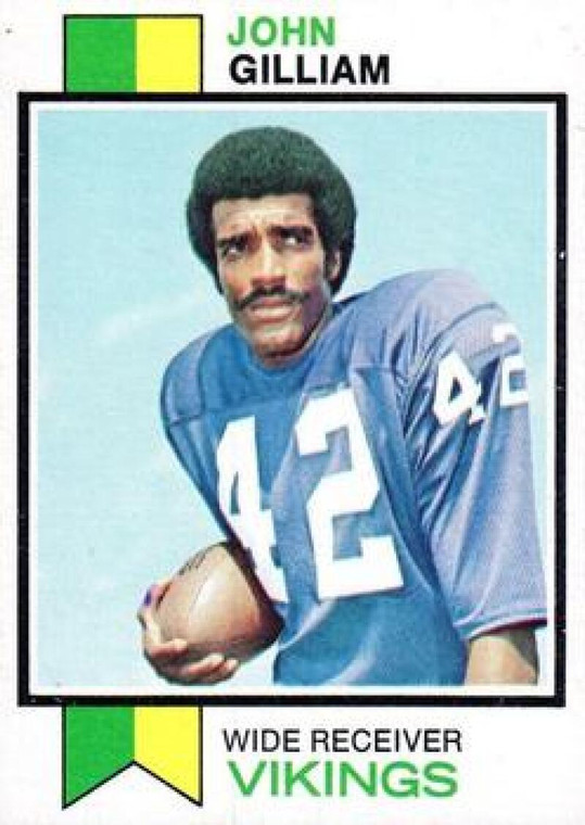 1973 Topps #85 John Gilliam VG Minnesota Vikings 