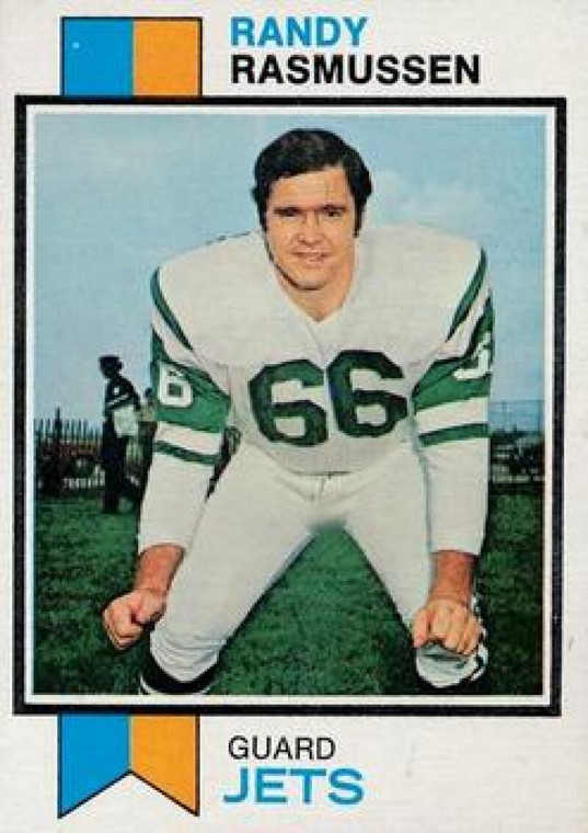 1973 Topps #99 Randy Rasmussen VG New York Jets 