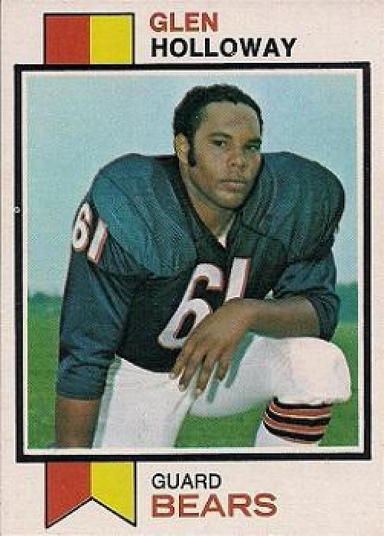 1973 Topps #114 Glen Holloway VG Chicago Bears 