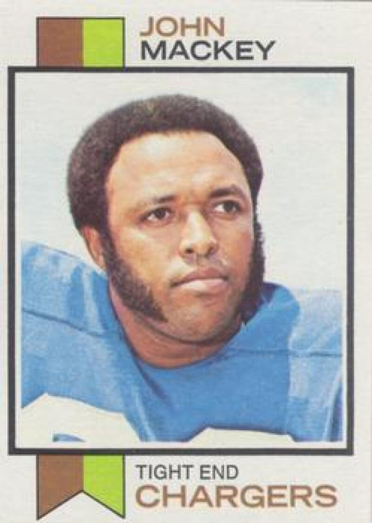 1973 Topps #118 John Mackey VG San Diego Chargers 