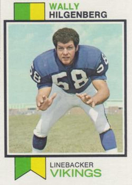 1973 Topps #147 Wally Hilgenberg VG RC Rookie Minnesota Vikings 