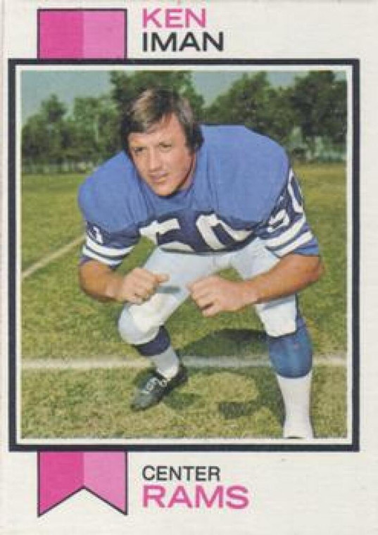 1973 Topps #152 Ken Iman VG Los Angeles Rams 