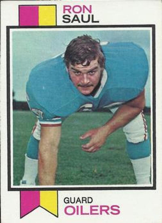1973 Topps #153 Ron Saul VG Houston Oilers 