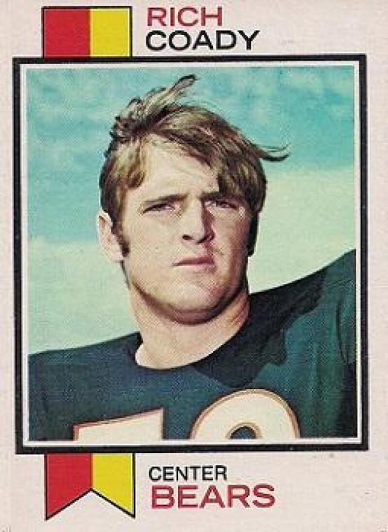 1973 Topps #172 Rich Coady VG Chicago Bears 