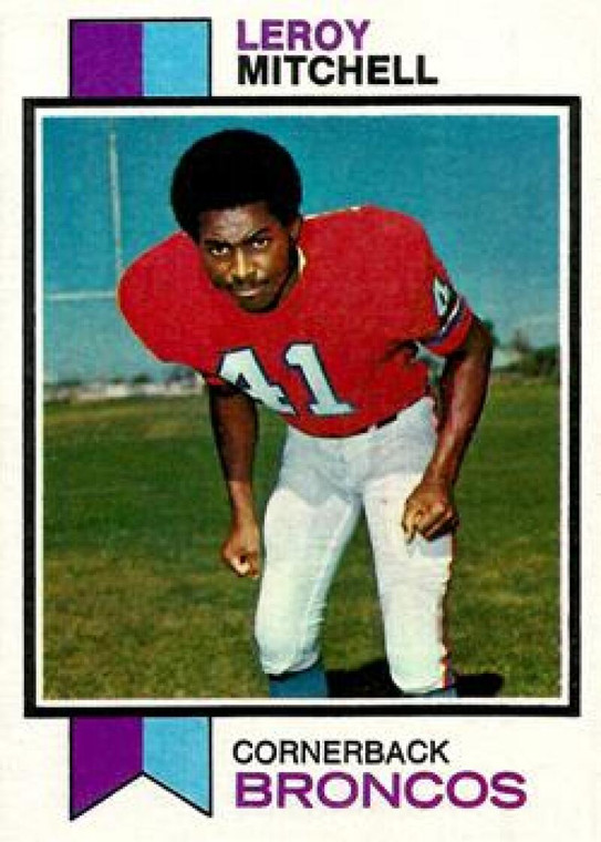 1973 Topps #217 Leroy Mitchell VG Denver Broncos 