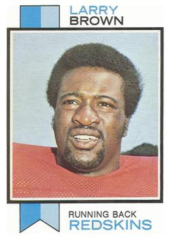1973 Topps #220 Larry Brown VG Washington Redskins 