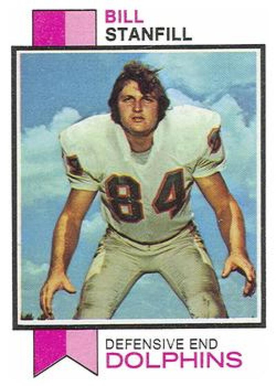 1973 Topps #270 Bill Stanfill VG RC Rookie Miami Dolphins 