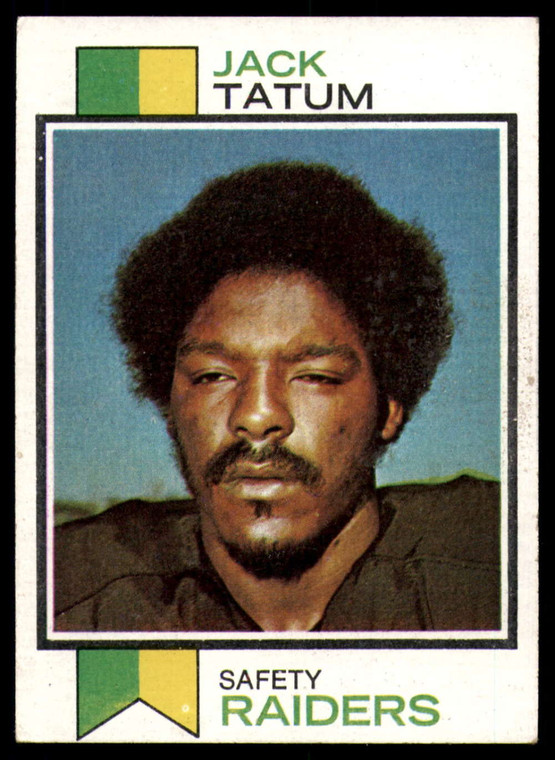 1973 Topps #288 Jack Tatum VG RC Rookie Oakland Raiders 