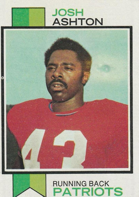 1973 Topps #303 Josh Ashton VG New England Patriots 