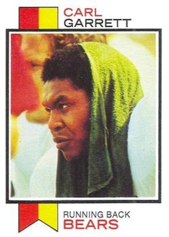 1973 Topps #326 Carl Garrett VG Chicago Bears 