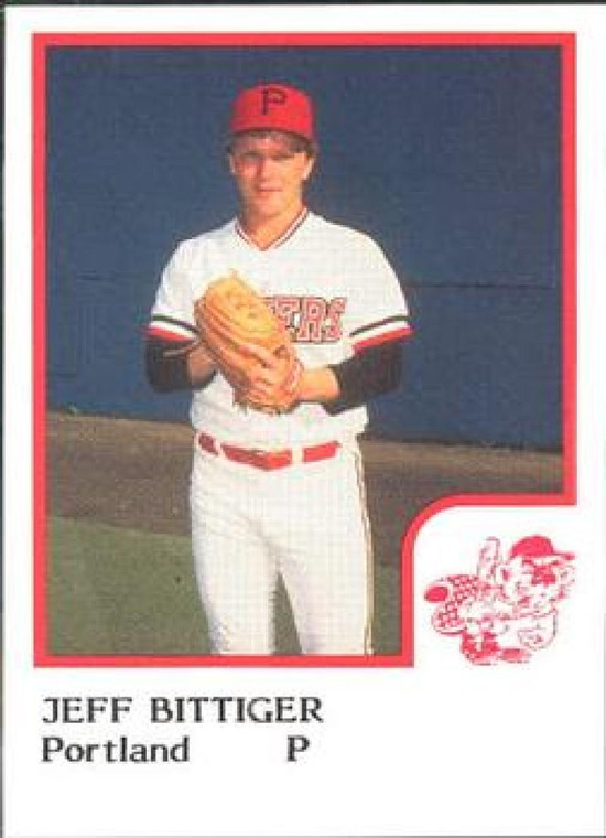 1986 Pro Set #1 Jeff Bittiger NM-MT Portland Beavers 