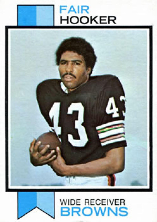 1973 Topps #429 Fair Hooker VG Cleveland Browns 