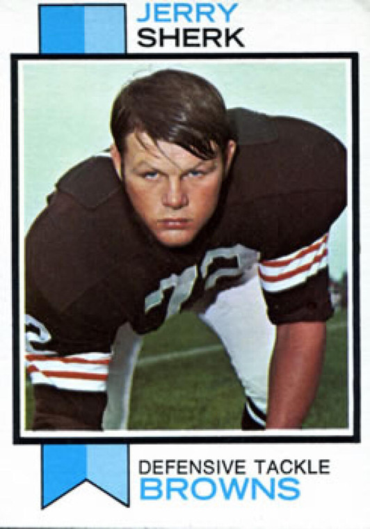 1973 Topps #459 Jerry Sherk VG RC Rookie Cleveland Browns 