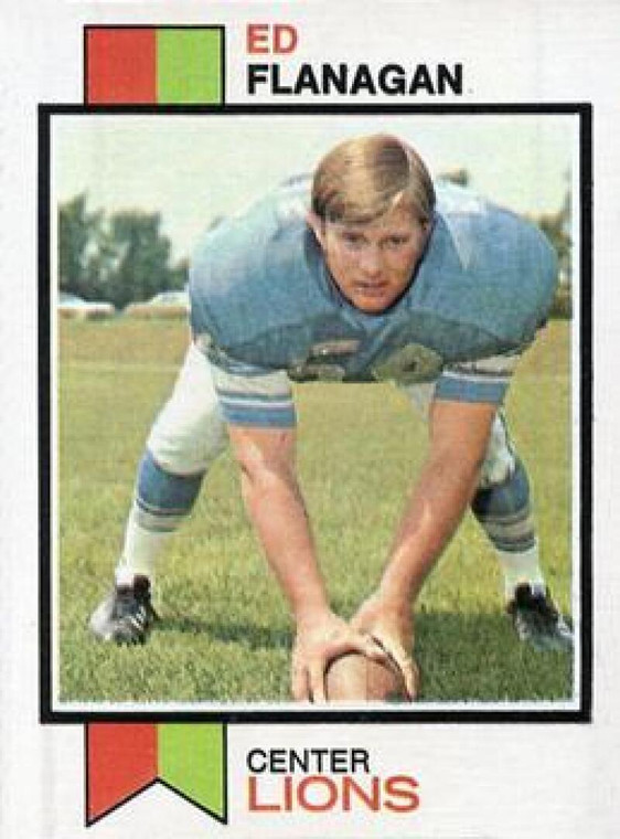 1973 Topps #471 Ed Flanagan VG Detroit Lions 