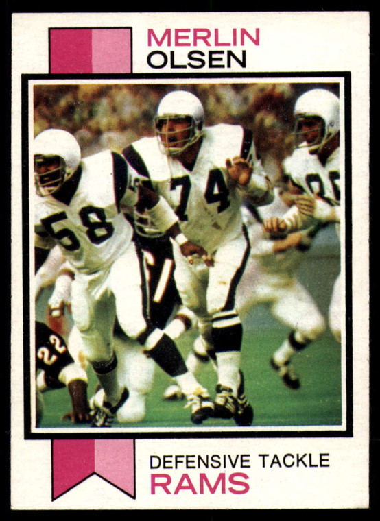 1973 Topps #479 Merlin Olsen VG Los Angeles Rams 