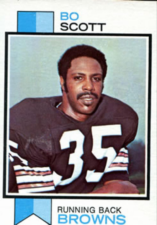 1973 Topps #509 Bo Scott VG Cleveland Browns 