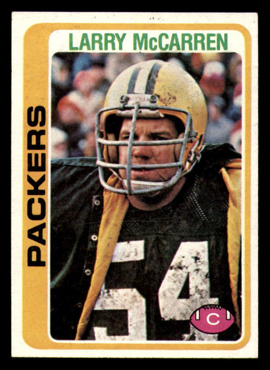 1978 Topps #407 Larry McCarren VG  Green Bay Packers 