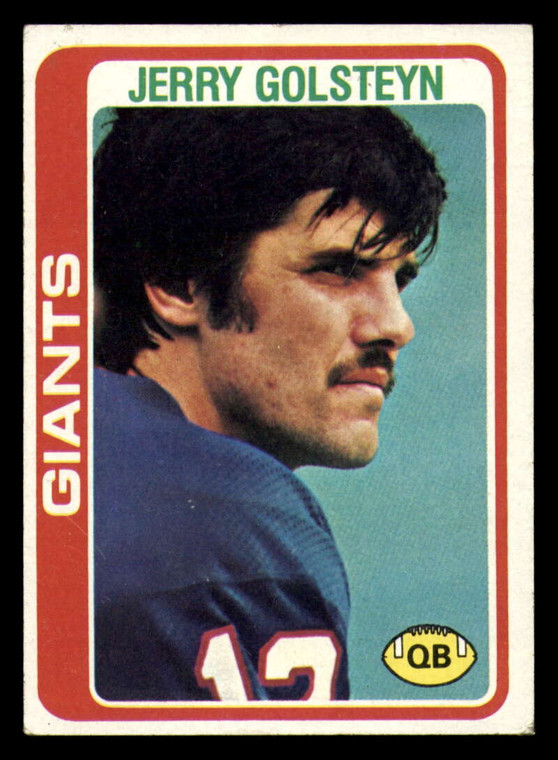 1978 Topps #432 Jerry Golsteyn VG  New York Giants 