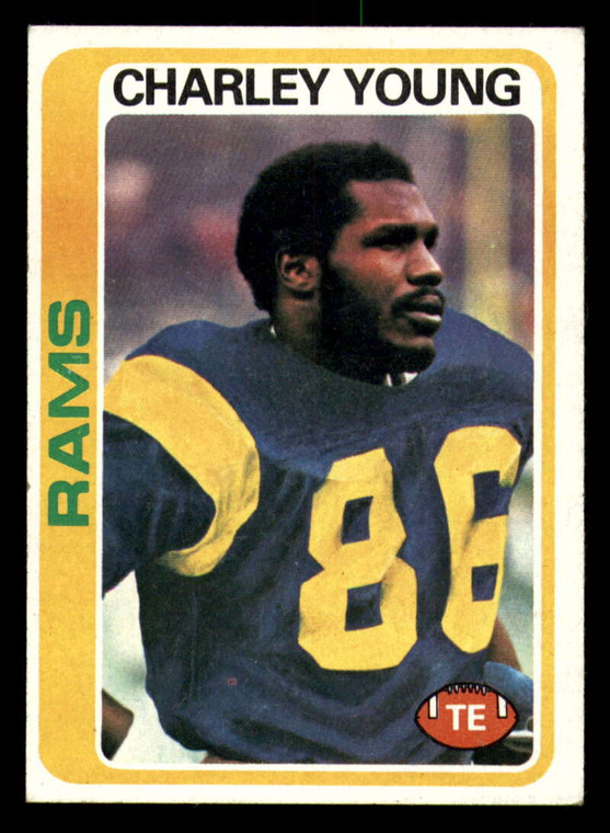 1978 Topps #435 Charle Young VG  Los Angeles Rams 
