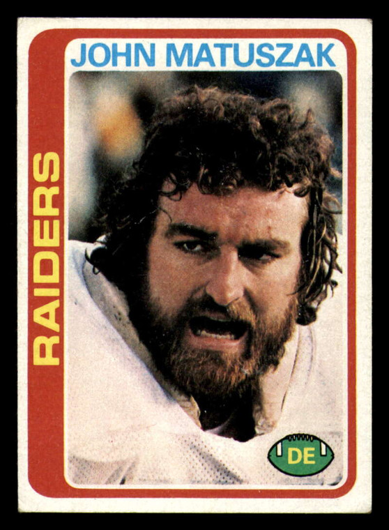 1978 Topps #439 John Matuszak VG  Oakland Raiders 