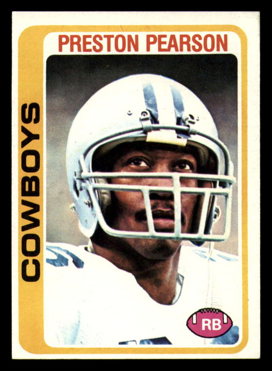 1978 Topps #445 Preston Pearson VG  Dallas Cowboys 