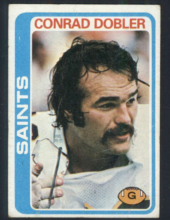 1978 Topps #446 Conrad Dobler VG  New Orleans Saints 