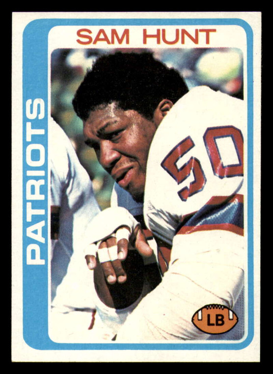 1978 Topps #461 Sam Hunt VG  New England Patriots 