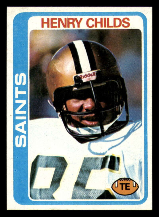 1978 Topps #463 Henry Childs VG  New Orleans Saints 