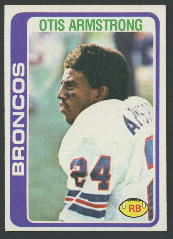 1978 Topps #465 Otis Armstrong VG  Denver Broncos 