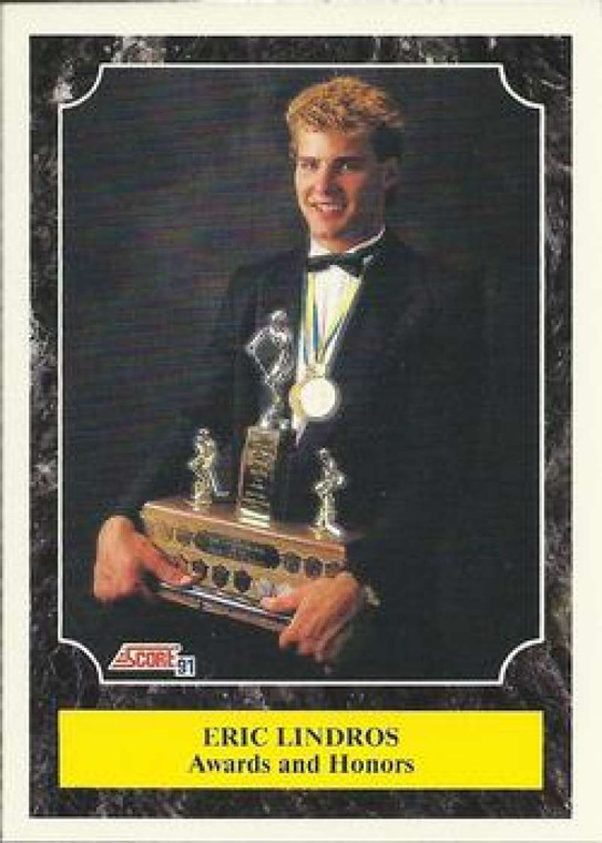 1991-92 Score American #355 Eric Lindros NM-MT 