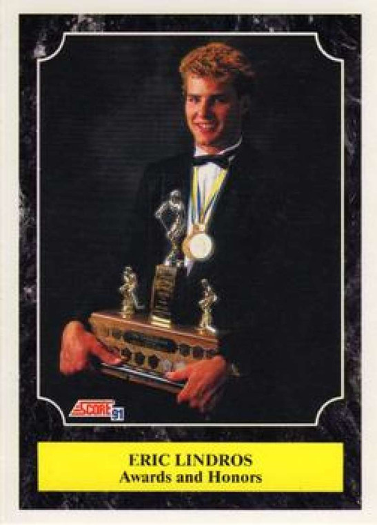 1991-92 Score Canadian Bilingual #330 Eric Lindros NM-MT  