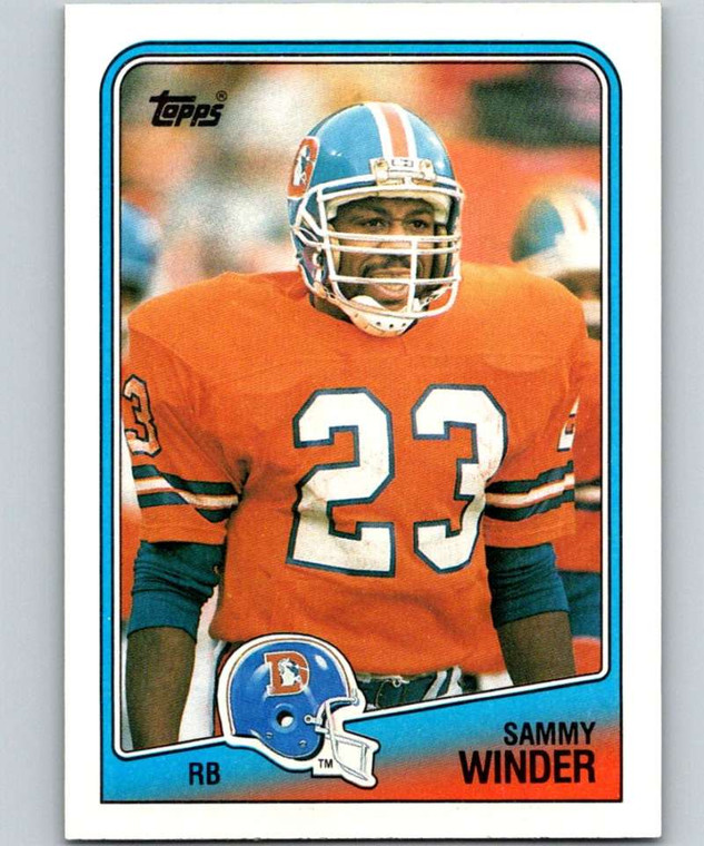 1988 Topps #24 Sammy Winder NM-MT  Denver Broncos 
