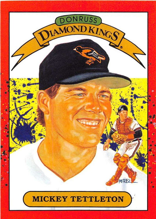 1990 Donruss #5 Mickey Tettleton DK NM-MT Baltimore Orioles 