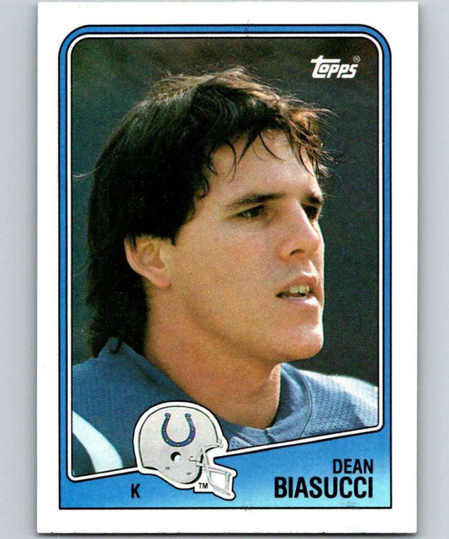 1988 Topps #122 Dean Biasucci NM-MT  RC Rookie Indianapolis Colts 