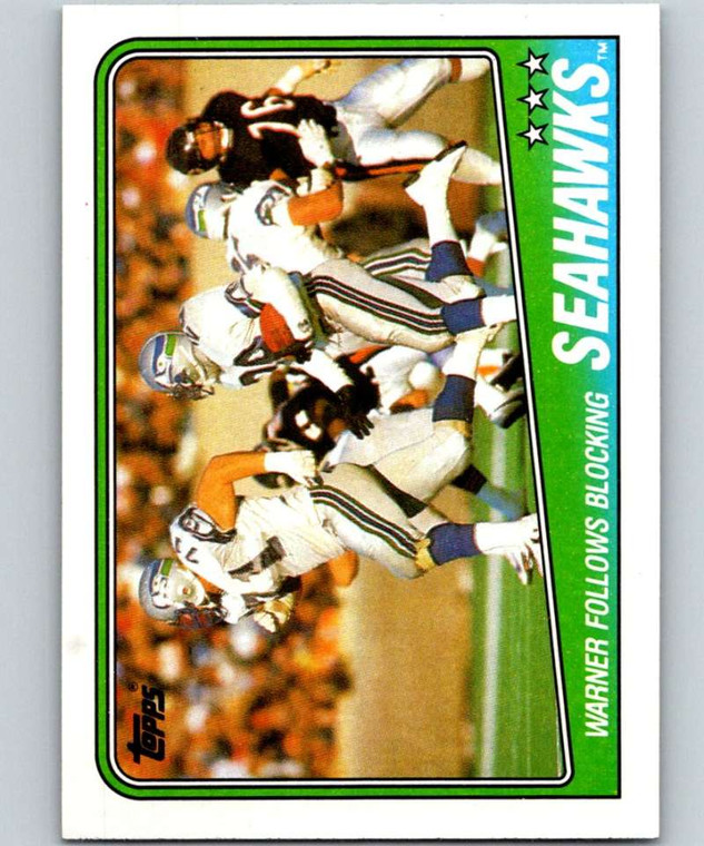 1988 Topps #130 Curt Warner TL NM-MT  Seattle Seahawks 