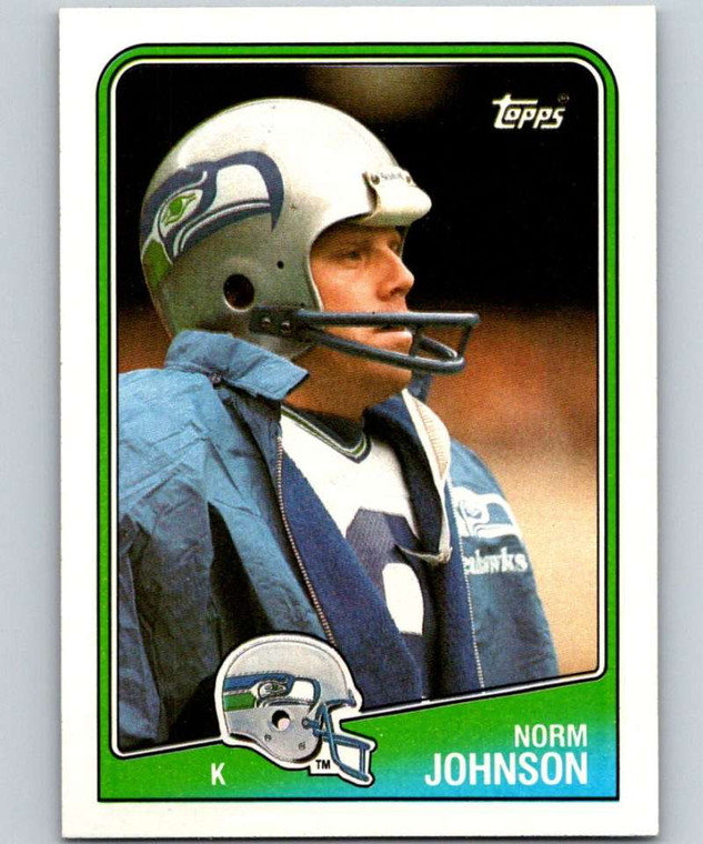 1988 Topps #137 Norm Johnson NM-MT  Seattle Seahawks 