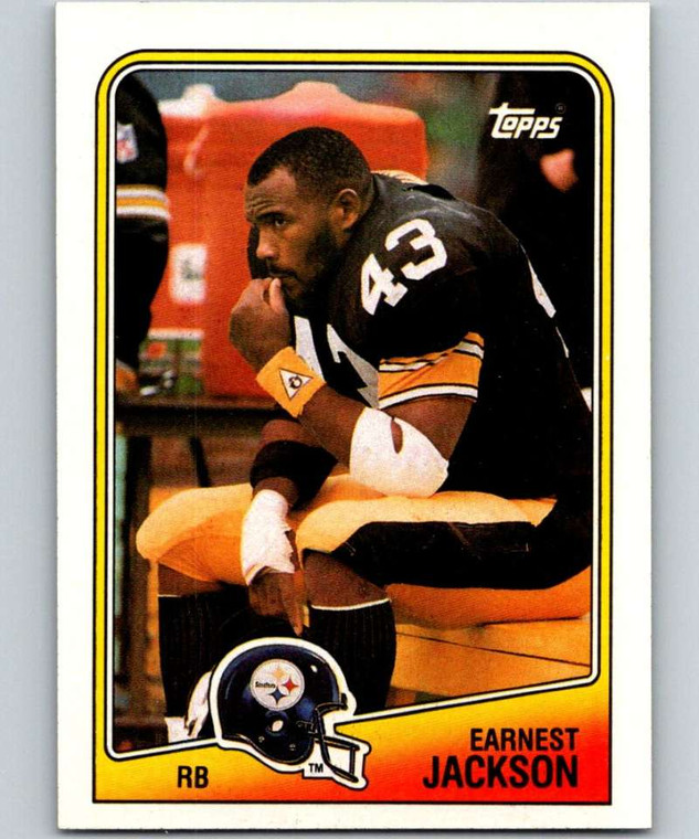 1988 Topps #165 Earnest Jackson NM-MT  Pittsburgh Steelers 