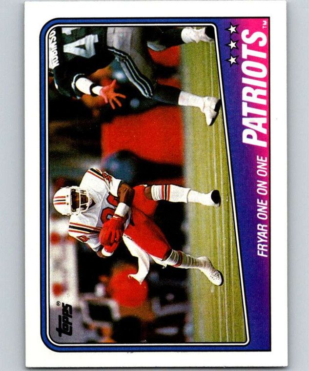 1988 Topps #175 Irving Fryar TL NM-MT  New England Patriots 