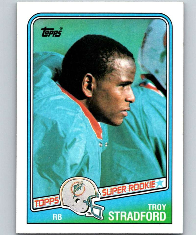 1988 Topps #191 Troy Stradford NM-MT  RC Rookie Miami Dolphins 